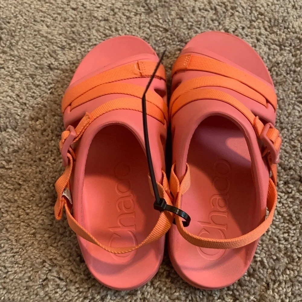 Chaco Chillos Sport Sandals Rose Pink Size 5
